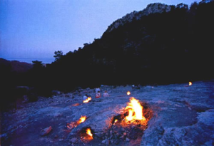 Cirali The flaming rocks